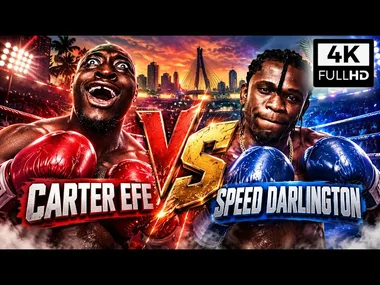 Carter Efe vs Speed Darlington (FULL FIGHT 4K) | Chaos In The Ring
