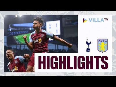 MATCH HIGHLIGHTS  Tottenham Hotspur 1-2 Aston Villa 