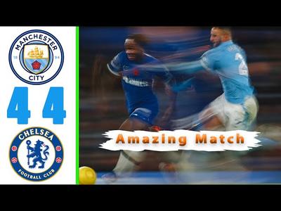 Chelsea 4-4 City: Extended highlights