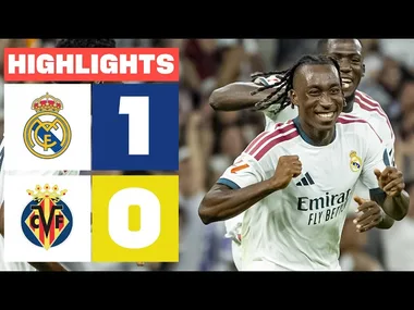 REAL MADRID 1 - 0 VILLARREAL CF | RESUMEN LALIGA EA SPORTS
