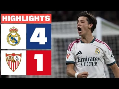 REAL MADRID 4 - 1 SEVILLA FC | RESUMEN LALIGA EA SPORTS