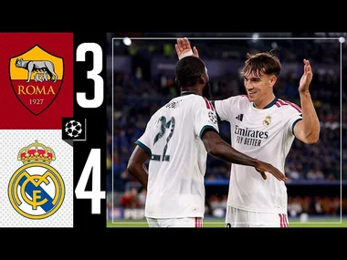 HIGHLIGHTS | Roma 3-4 Real Madrid | Champions League